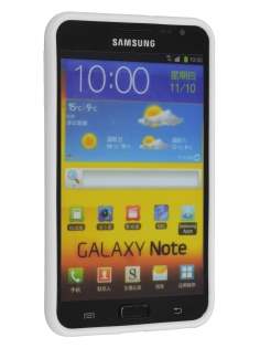 Mercury Goospery Glossy Gel Case for Samsung I9220 Galaxy Note - Pearl White