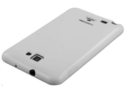 Mercury Goospery Glossy Gel Case for Samsung I9220 Galaxy Note - Pearl White