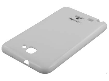 Mercury Goospery Glossy Gel Case for Samsung I9220 Galaxy Note - Pearl White