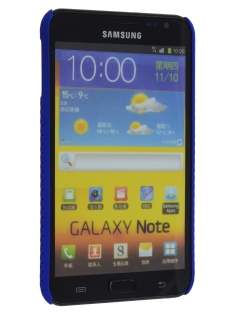 Samsung I9220 Galaxy Note Slim Mesh Case - Ocean Blue