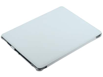 Premium Slim Synthetic Leather Flip Case with Stand for iPad 2/3/4 - Pearl White