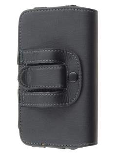 HTC One X / XL / X+ Synthetic Leather Belt Pouch (Naked Phone Only)