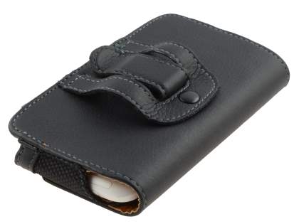 HTC One X / XL / X+ Synthetic Leather Belt Pouch (Naked Phone Only)