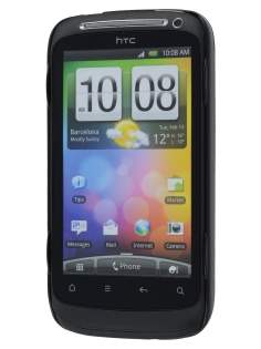 HTC Desire S Brushed Aluminium Case - Red