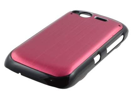 HTC Desire S Brushed Aluminium Case - Red