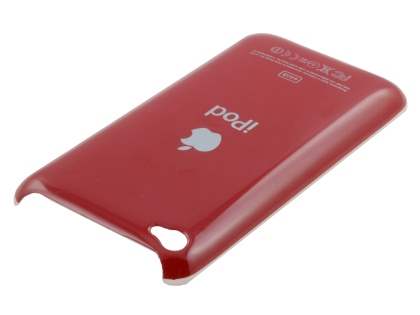 Glossy Back Case for iPod Touch 4 - Glossy Red