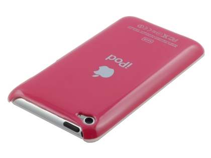 Glossy Back Case for iPod Touch 4 - Ruby Red