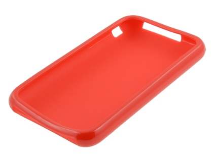 Frosted Colour TPU Gel Case for iPhone 3GS/3G - Red