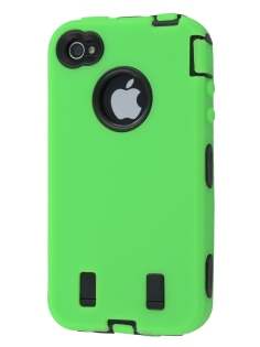 Defender Case for iPhone 4/4S - Green/Black