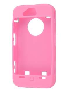 Defender Case for iPhone 4/4S - Baby Pink/Black