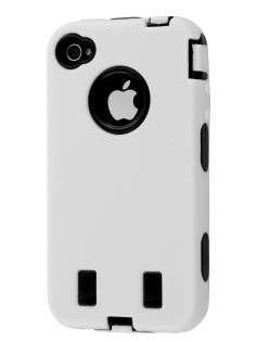 Defender Case for iPhone 4/4S - White/Black Defender Case for iPhone 4/4S - White/Black