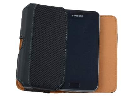 Samsung I9210T Galaxy S II 4G Synthetic Leather Belt Pouch - Classic Black