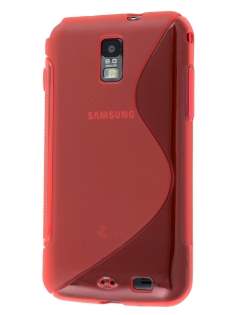 Samsung I9210T Galaxy S II 4G Wave Case - Frosted Red/Red Samsung I9210T Galaxy S II 4G Wave Case - Frosted Red/Red