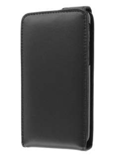 Samsung I9210T Galaxy S II 4G Genuine Leather Flip Case - Black