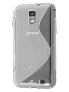 Samsung I9210T Galaxy S II 4G Wave Case - Frosted Clear/Clear Samsung I9210T Galaxy S II 4G Wave Case - Frosted Clear/Clear