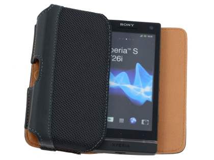 Sony Xperia S LT26i Synthetic Leather Belt Pouch