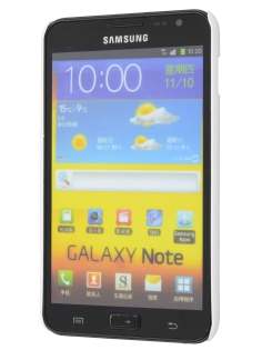 Vollter Samsung Galaxy Note Ultra Slim Rubberised Case - Pearl White