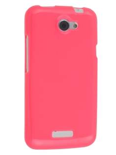Glossy Gel Case for HTC One X / XL / X+ - Hot Pink Glossy Gel Case for HTC One X / XL / X+ - Hot Pink