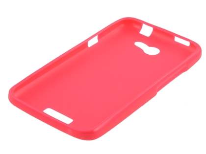 Glossy Gel Case for HTC One X / XL / X+ - Hot Pink