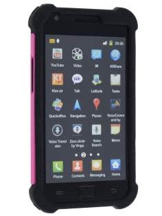 Samsung I9100 Galaxy S2 Impact Case - Pink/Classic Black