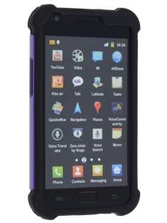 Samsung I9100 Galaxy S2 Impact Case - Purple/Classic Black