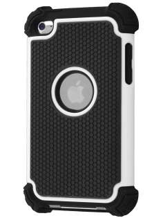 iPod Touch 4 Impact Case - White/Classic Black iPod Touch 4 Impact Case - White/Classic Black