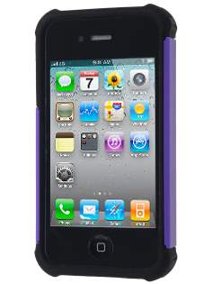 iPhone 4S/4 Impact Case - Purple/Classic Black