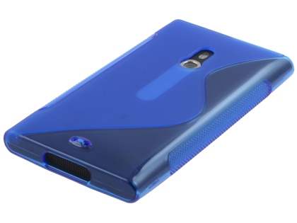 Nokia Lumia 800 Wave Case - Frosted Blue/Blue