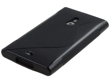 Nokia Lumia 800 Wave Case - Frosted Black/Black