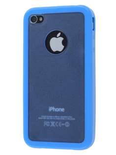 iPhone 4S Dual-Design Case - Blue/Frosted Blue iPhone 4S Dual-Design Case - Blue/Frosted Blue