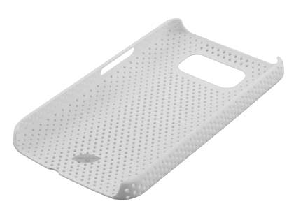 Slim Mesh Case for HTC Touch HD2 - White