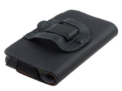 Samsung I9210T Galaxy S II 4G Synthetic Leather Belt Pouch - Classic Black