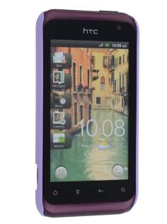 Vollter HTC Rhyme Ultra Slim Rubberised Case - Light Purple