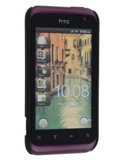 Vollter HTC Rhyme Ultra Slim Rubberised Case - Classic Black
