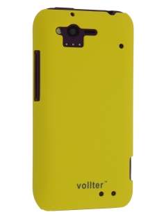 Vollter HTC Rhyme Ultra Slim Rubberised Case - Canary Yellow