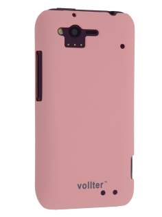 Vollter HTC Rhyme Ultra Slim Rubberised Case - Baby Pink