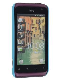 Vollter HTC Rhyme Ultra Slim Rubberised Case - Sky Blue