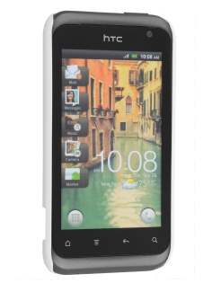 Vollter HTC Rhyme Ultra Slim Rubberised Case - Pearl White