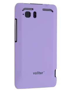 Vollter HTC Velocity 4G Ultra Slim Rubberised Case - Lavender Purple