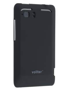 Vollter HTC Velocity 4G Ultra Slim Rubberised Case - Classic Black