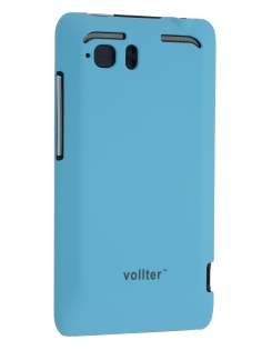 Vollter HTC Velocity 4G Ultra Slim Rubberised Case - Sky Blue