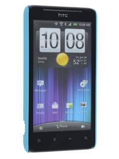 Vollter HTC Velocity 4G Ultra Slim Rubberised Case - Sky Blue