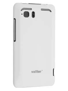 Vollter HTC Velocity 4G Ultra Slim Rubberised Case - Pearl White