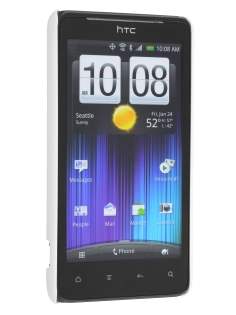 Vollter HTC Velocity 4G Ultra Slim Rubberised Case - Pearl White