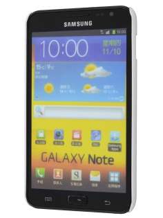 Vollter Ultra Slim Glossy Case for Samsung Galaxy Note - Pearl White