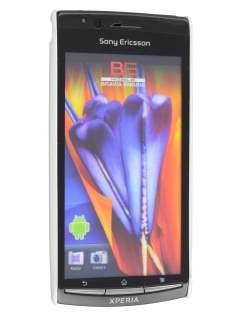 Vollter Ultra Slim Glossy Case for Sony Ericsson XPERIA Arc/Arc S - Pearl White