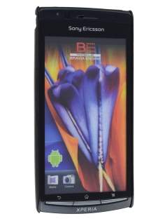 Vollter Ultra Slim Glossy Case for Sony Ericsson XPERIA Arc/Arc S - Classic Black