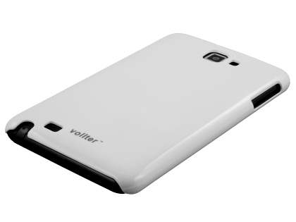Vollter Ultra Slim Glossy Case for Samsung Galaxy Note - Pearl White