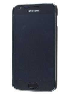 UltraTough Rubberised Slim Case for Samsung I9210T Galaxy S II 4G - Night Black