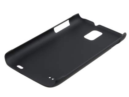 UltraTough Rubberised Slim Case for Samsung I9210T Galaxy S II 4G - Night Black